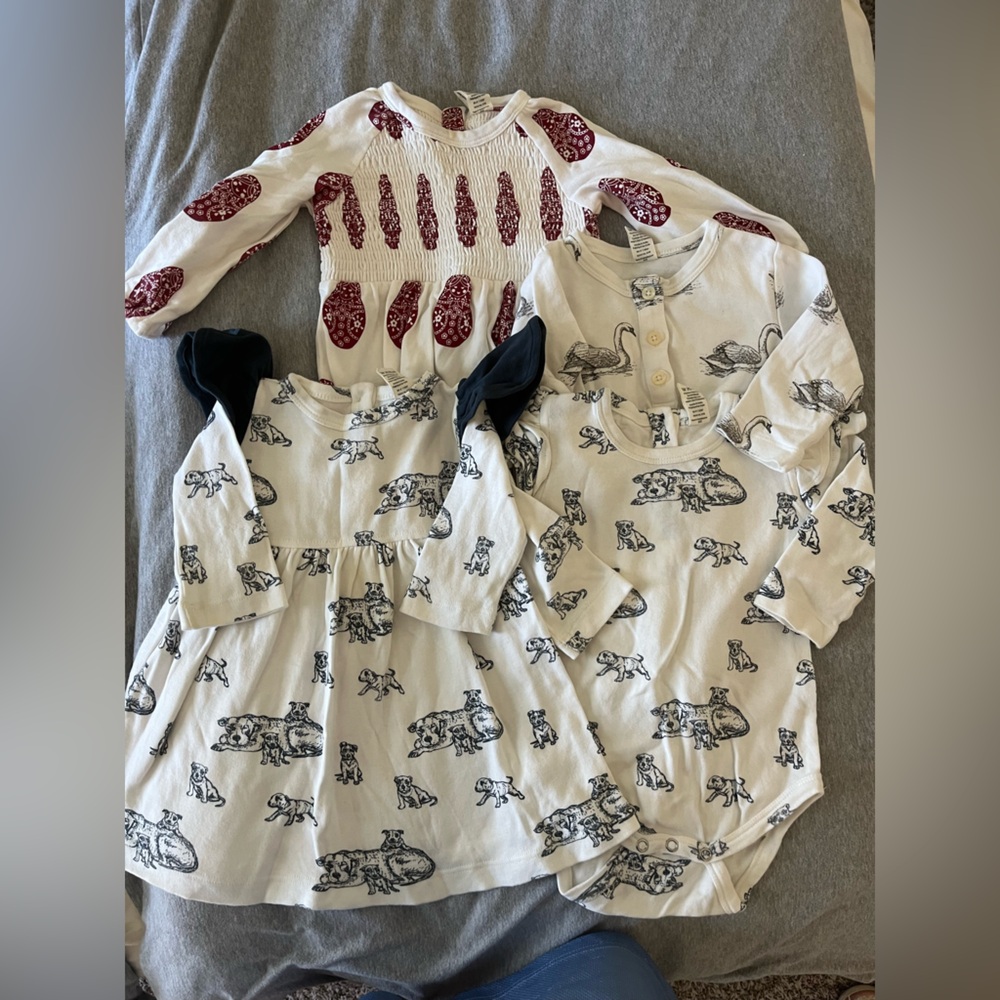 *PLAY* Kate Quinn Girls’ 12-18M Long Sleeve Bundle
